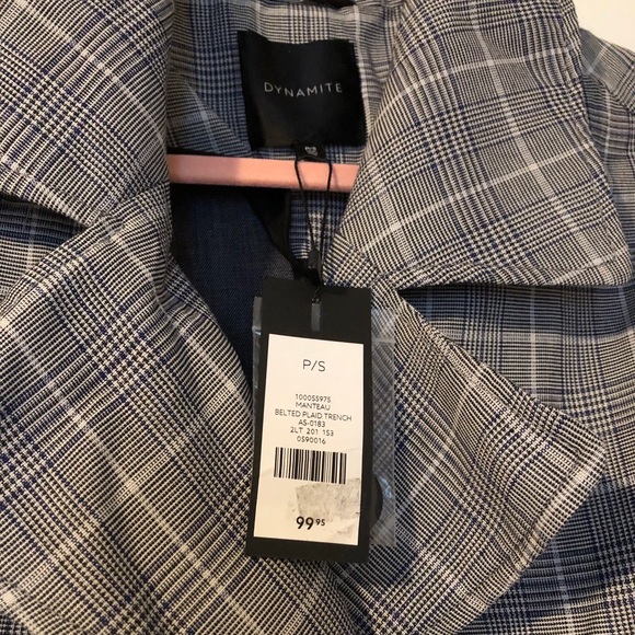 Dynamite plaid coat - Picture 4 of 4